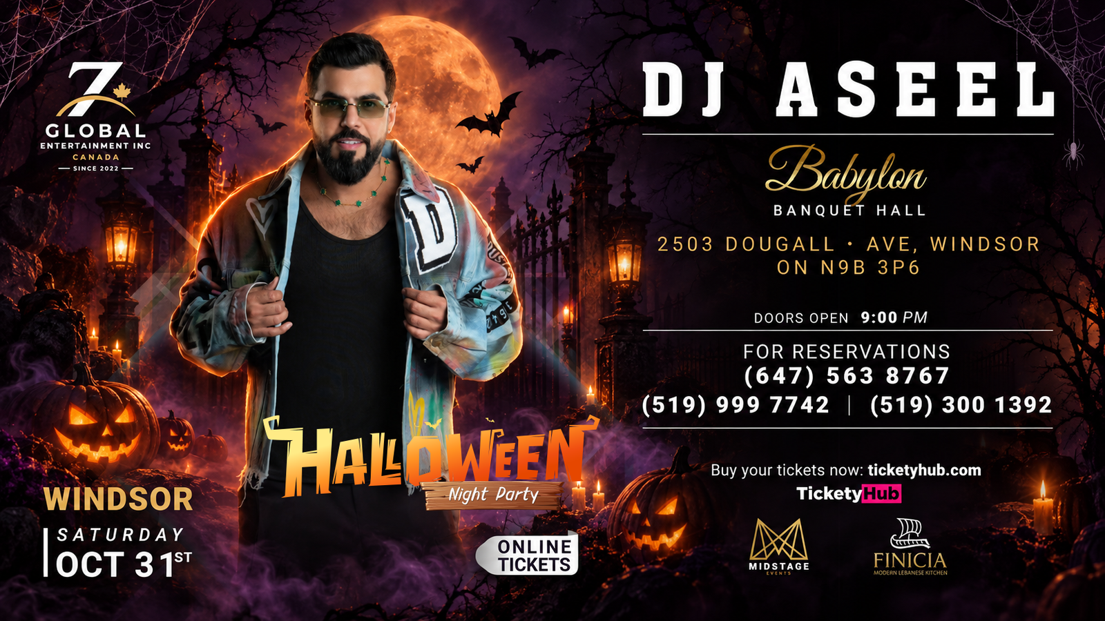 DJ Aseel Live in Windsor